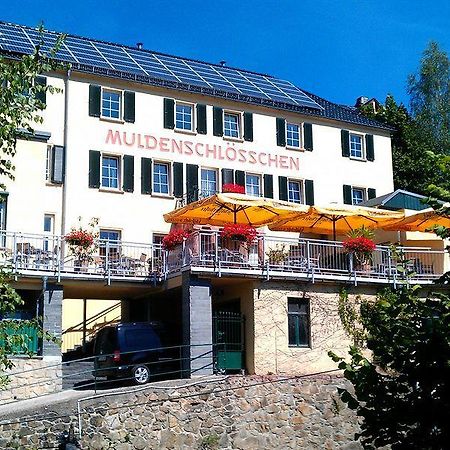 Hotel Muldenschlösschen Lunzenau Exterior foto